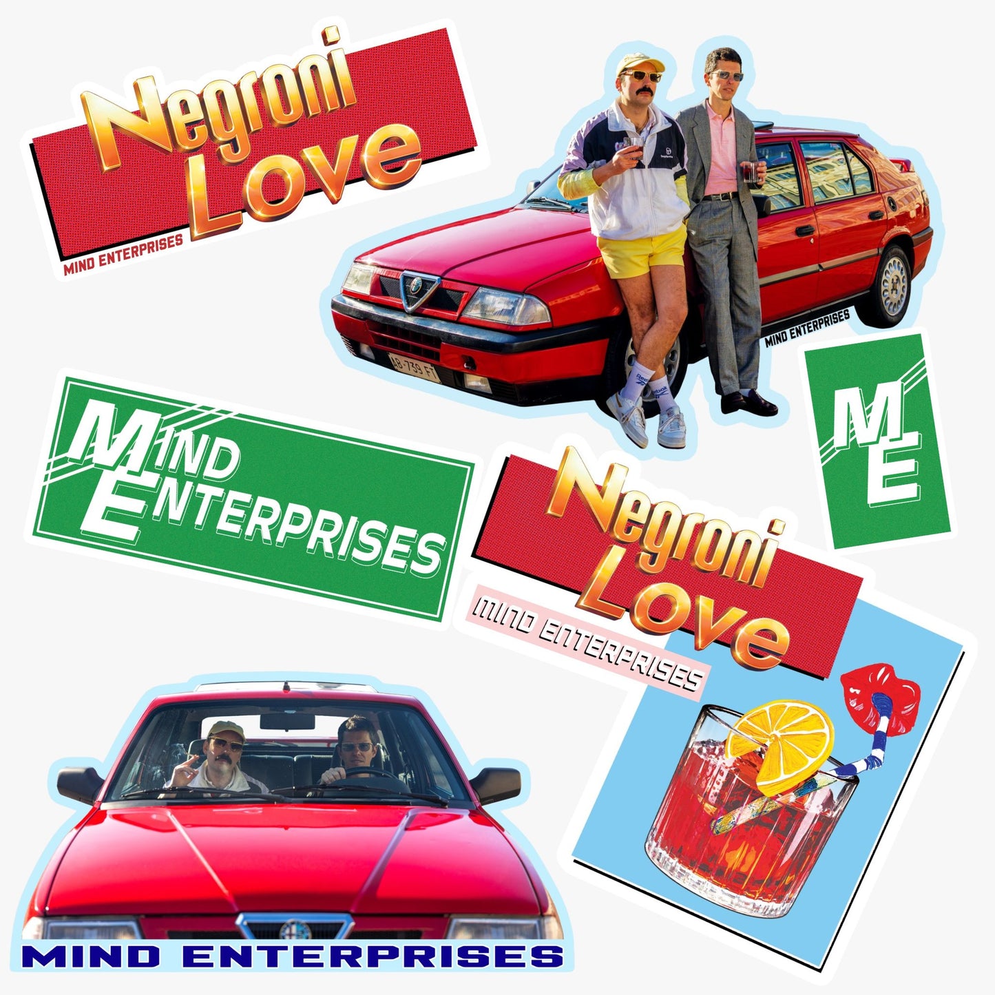Negroni Love Sticker Bundle