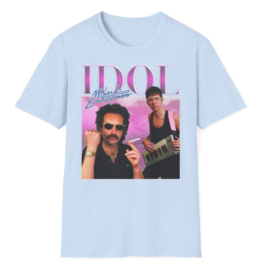 Mind Enteprises Idol Sky Blue Unisex Softstyle T-Shirt