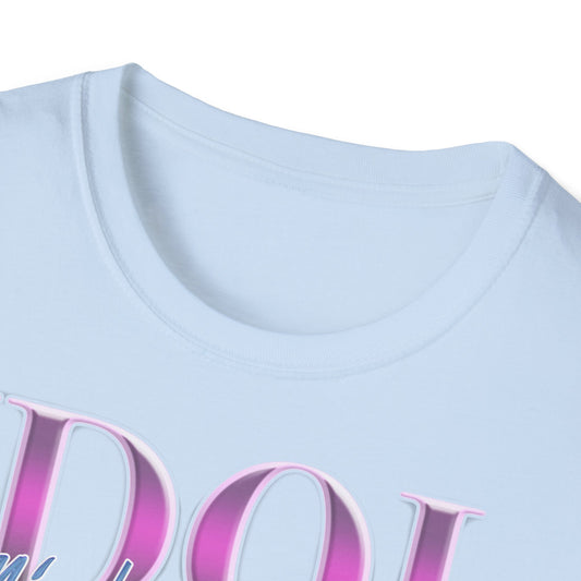 Mind Enteprises Idol Sky Blue Blue Unisex Gildan 5000 T-Shirt