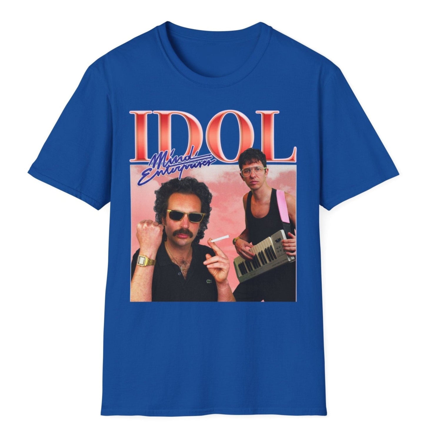 Mind Enteprises Idol Royal Blue Unisex Softstyle T-Shirt