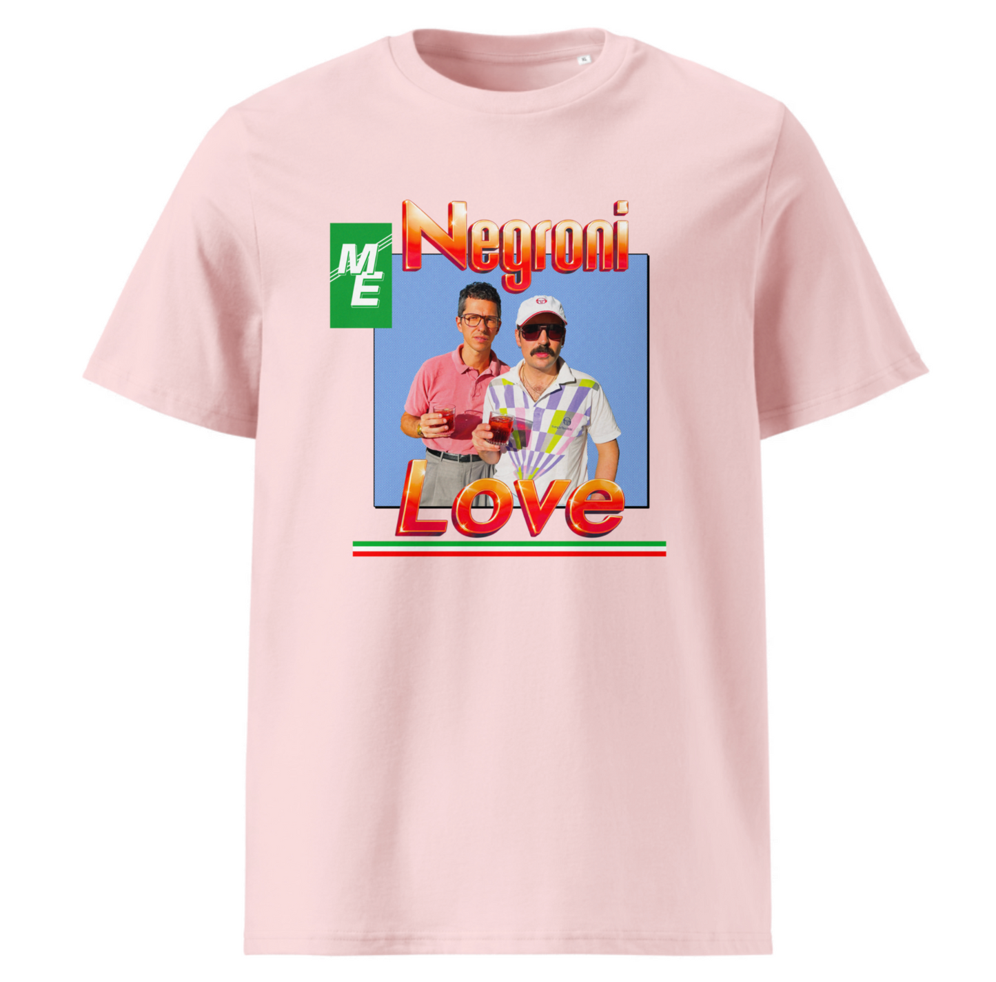 Negroni Love Limited Edition 1000 only - Unisex Organic Cotton T-shirt