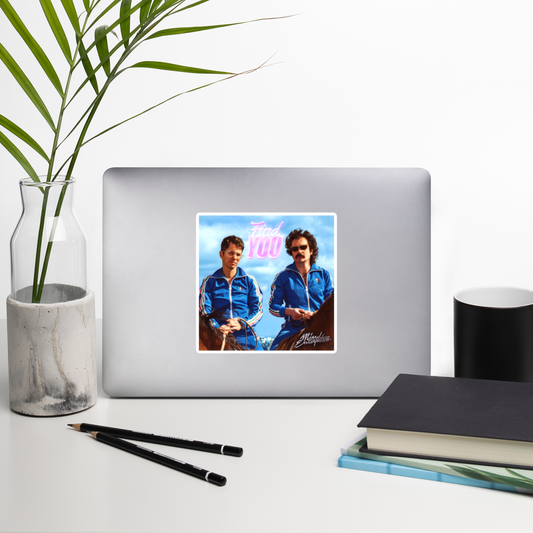 Find You - Bubble free sticker 14cm x 14cm